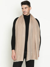Toosh Brown Formal Wool Blend Muffler for Men