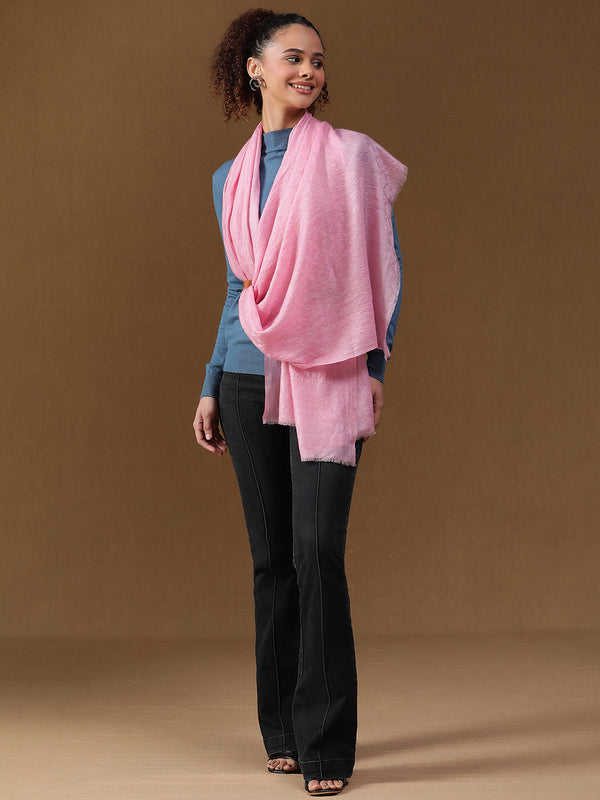 Light Pink Cashmere Stole