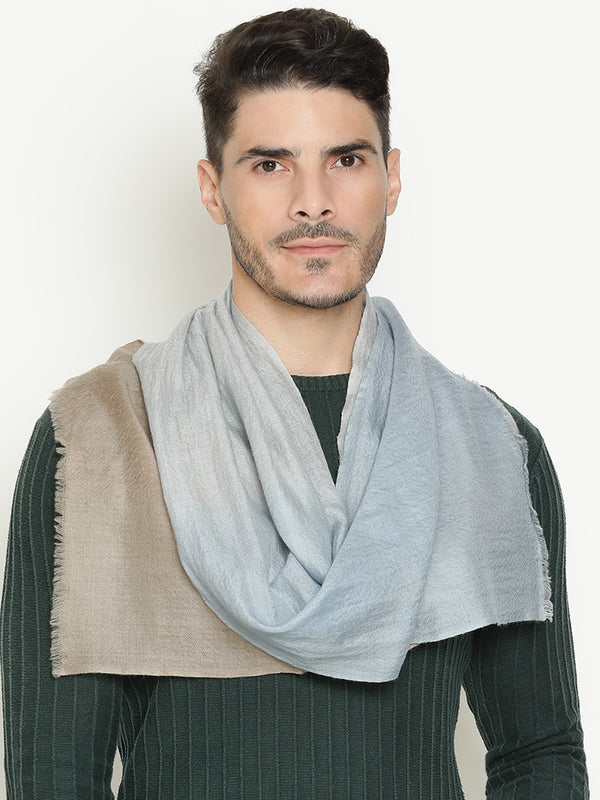 Blue and Toosh Ombre Cashmere Muffler
