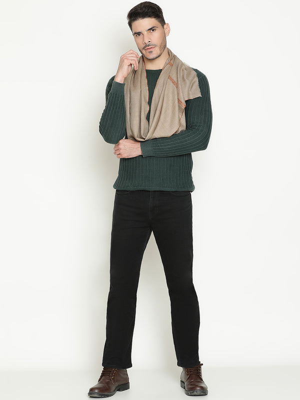 toosh Embroidered Cashmere  Muffler