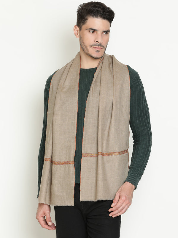 toosh Embroidered Cashmere  Muffler