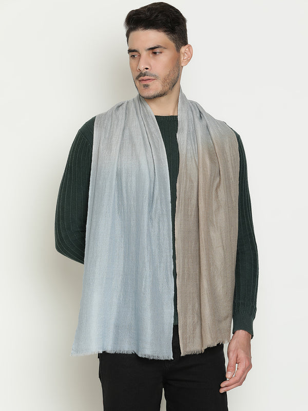 Blue and Toosh Ombre Cashmere Muffler
