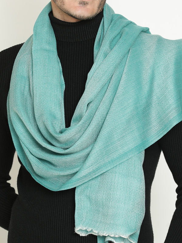 Blue wool Muffler for Men