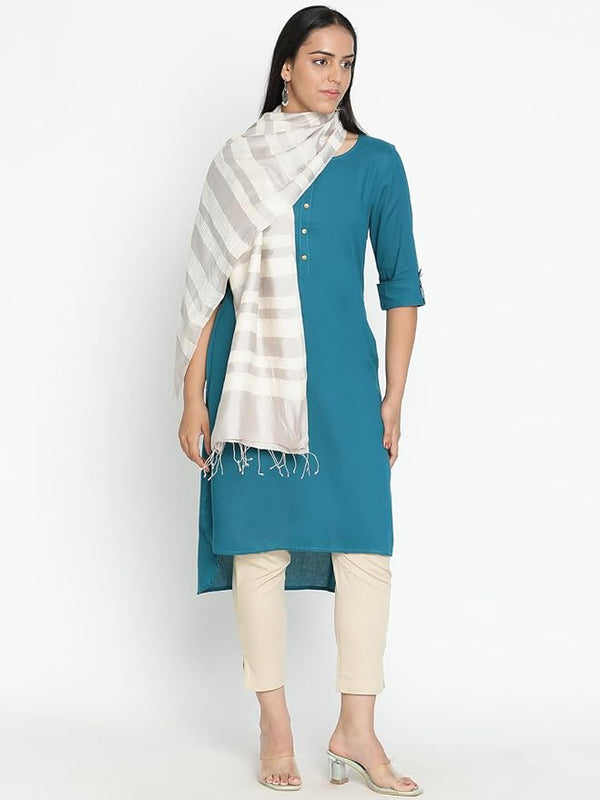 Lightweight Moonlight Silk Scarf