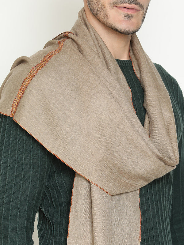 toosh Embroidered Cashmere  Muffler