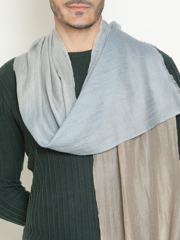 Blue and Toosh Ombre Cashmere Muffler