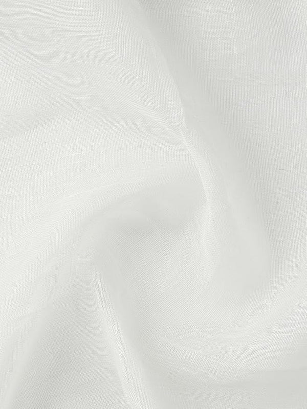 Gold Zari Border Cotton Scarf