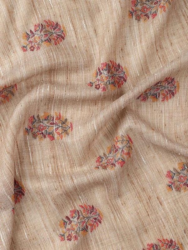 brown Traditional Wool Kani Shawl