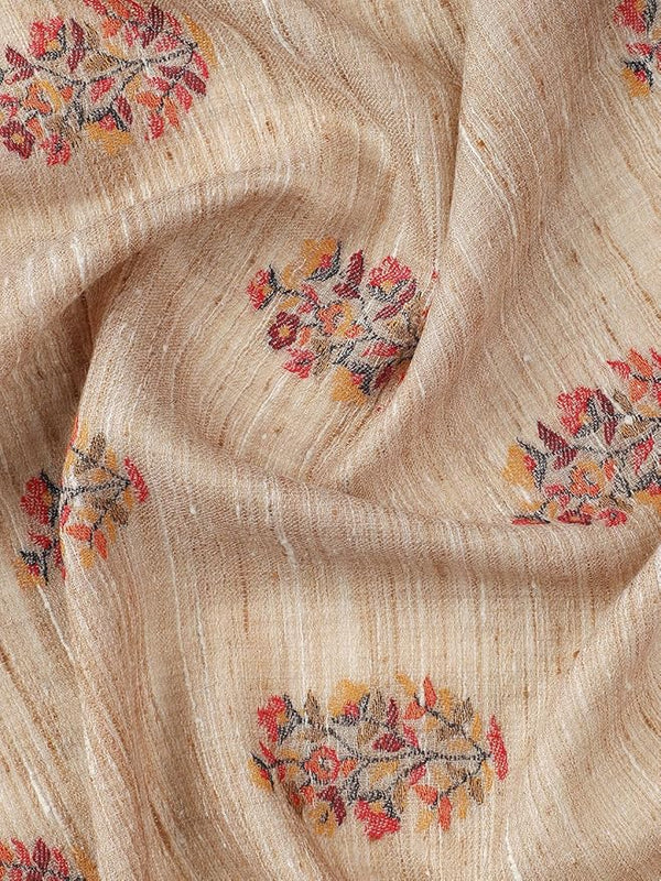 brown Traditional Wool Kani Shawl